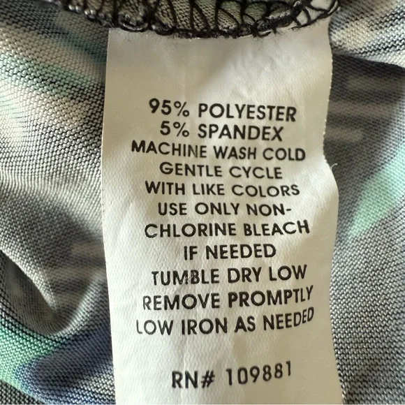 Sunny Leigh Multicolor Geometric Women's Wide-Leg Pants - Picture 3 of 9